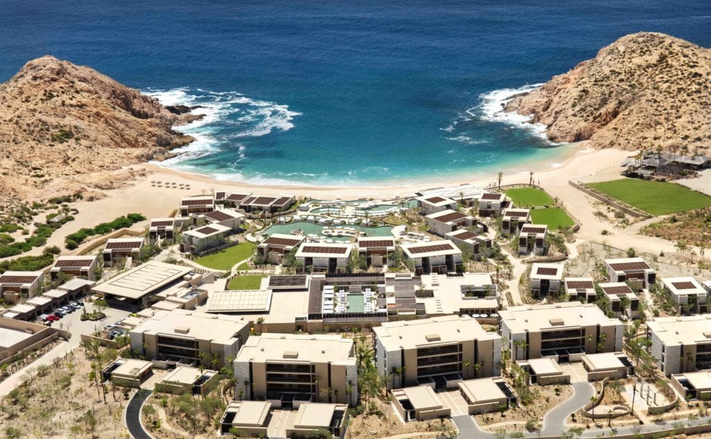 Aerial view of the Montage community