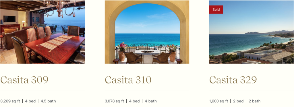The casitas at El Dorado