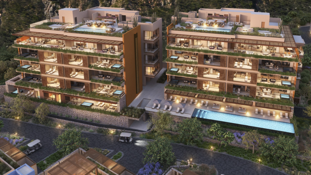 The Residences at St. Regis condos aerial view