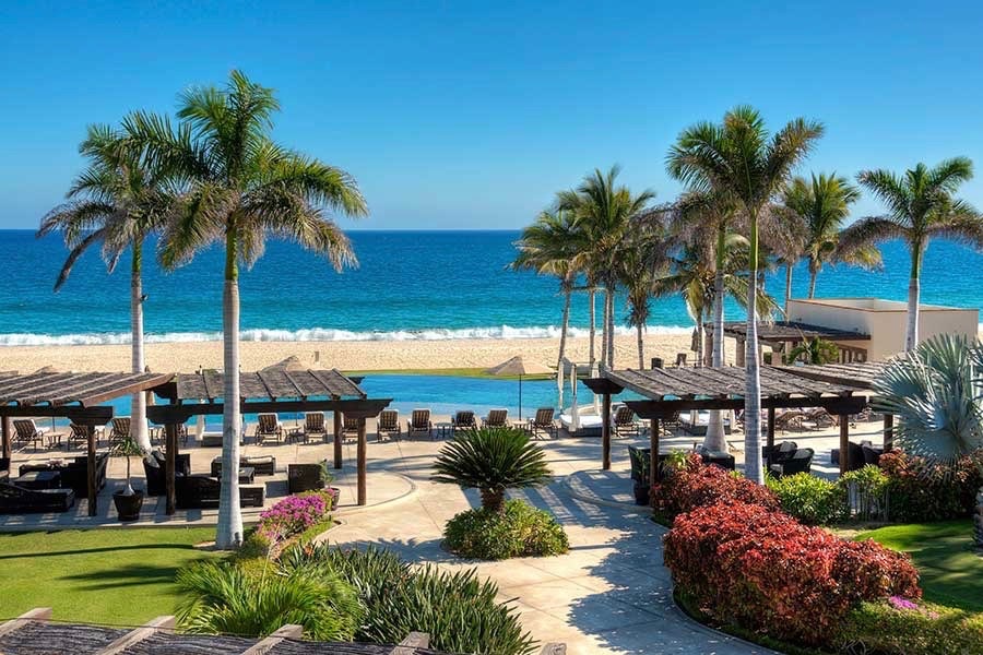 The beach club at Club Campestre