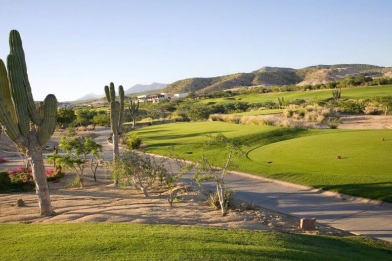 The golf course at Club Campestre in San Jose Del Cabo