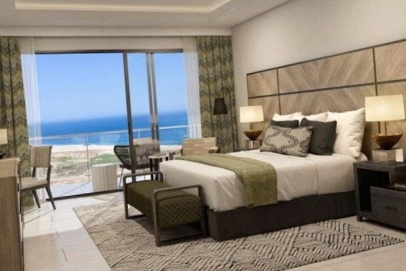 The bedroom at Alvar